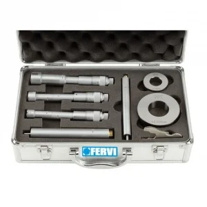 Fervi m019/06/12 assortimento micrometri a tre punte per interni e fori ciechi m019/06/12 - dettaglio 1