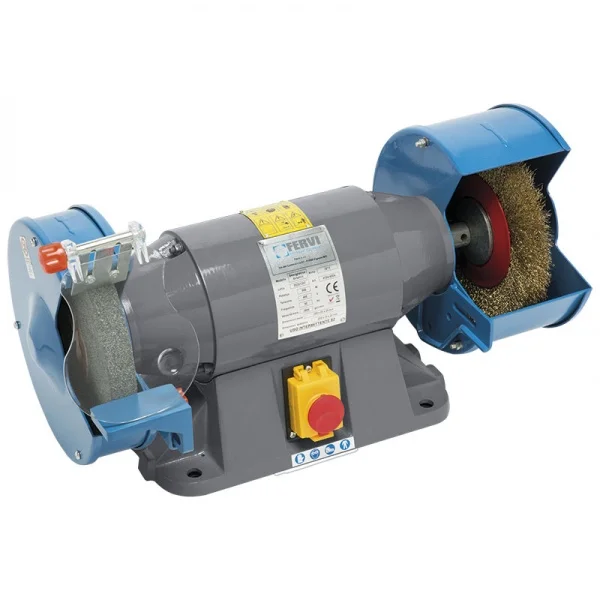 Fervi 0554 smerigliatrice combinata professionale da banco 230 v - dettaglio 2