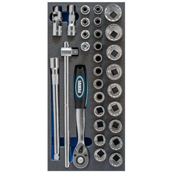 Fervi tm01/023 termoformato morbido con assortimento 30 pz. tm01/023 - dettaglio 1