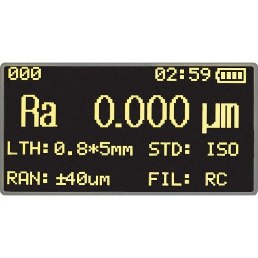 Fervi r004 rugosimetro portatile digitale - dettaglio 6