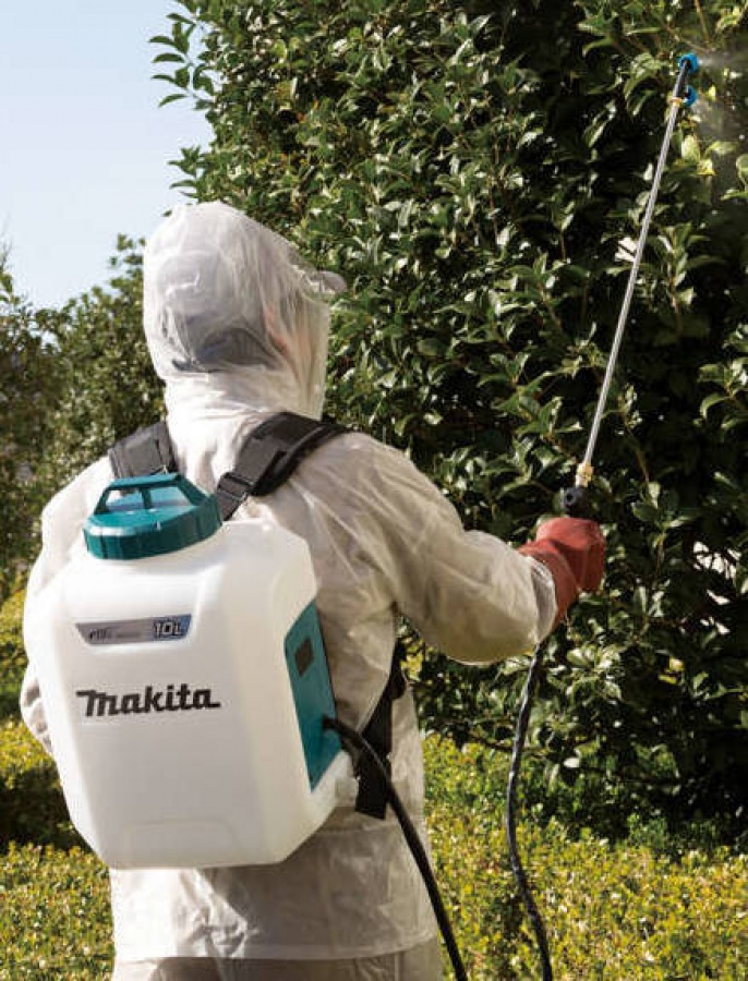 Makita dus108z pompa irroratrice 10 l a zaino 18 v senza batterie - dettaglio 2