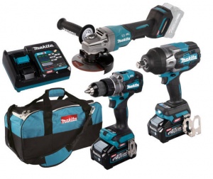 Makita DK0158G301 Set 3 elettroutensili 40 V Brushless con batterie - DK0158G301