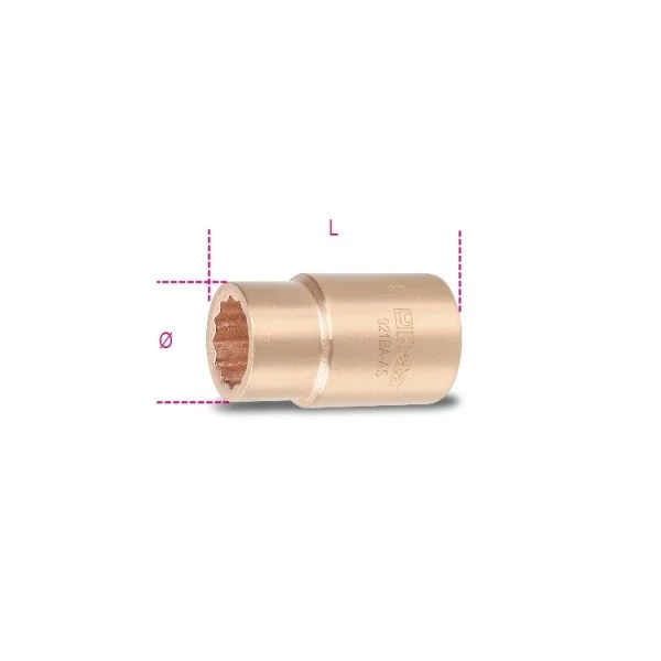 Beta 921BA-AS Chiave a bussola poligonale antiscintilla 1/2"