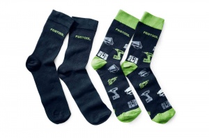 Festool sock-ft1 calzini casual in cotone 2 paia sock-ft1 - dettaglio 1