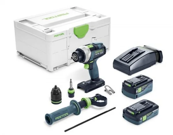 Festool tdc 18/4 5,0/4,0 i-plus trapano avvitatore a batteria 18 v - dettaglio 1