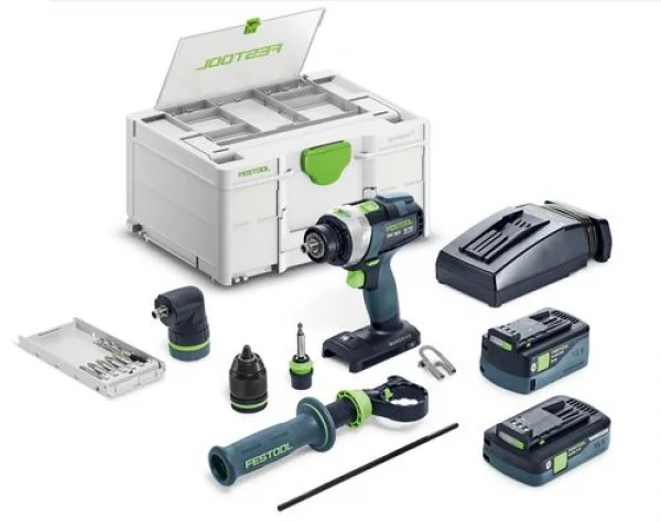 Festool TPC 18/4 5,0/4,0 I-Set Trapano a percussione a batteria 18 V