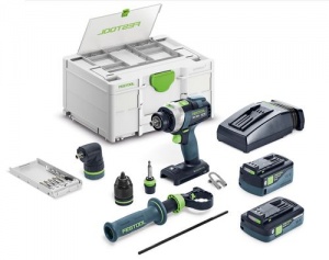 Festool TPC 18/4 5,0/4,0 I-Set Trapano a percussione a batteria 18 V - 577621