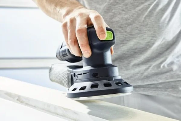 Festool etsc 125 3,0 i-set levigatrice orbitale a batteria 18 v con adattatore - dettaglio 4