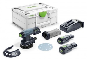 Festool etsc 125 3,0 i-plus levigatrice orbitale a batteria 18 v - dettaglio 1