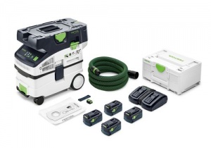 Festool ctmc midi i-plus unità mobile di aspirazione a batteria 36 v - dettaglio 1