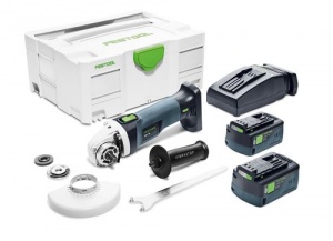 Festool agc 18-125 5,0 ebi-plus smerigliatrice angolare 125 mm a batteria 18 v - dettaglio 1