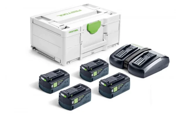 Festool Set Energia 18 V SYS 18V 4x5,0/TCL 6 DUO
