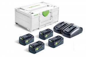 Festool Set Energia 18 V SYS 18V 4x5,0/TCL 6 DUO - 577709