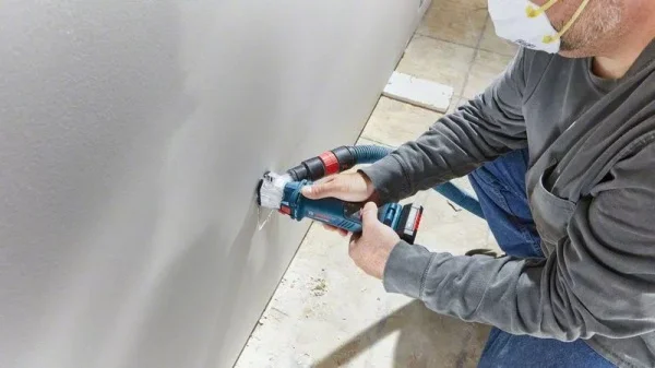 Bosch gcu 18v-30 professional utensile rotativo per taglio cartongesso 18 v senza batteria 06019k8000 - dettaglio 7