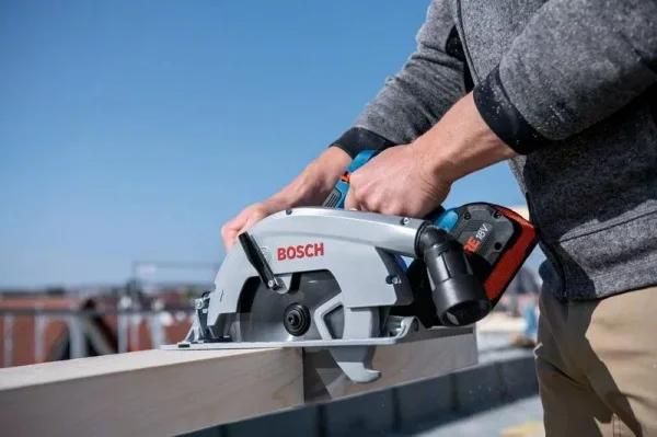 Bosch gks 18v-70 l professional sega circolare 190 mm biturbo 18 v senza batteria 06016b9001 - dettaglio 6