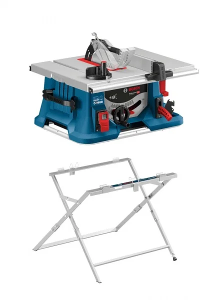Bosch GTS 635-216 + GTA 560 Sega da banco 1600 W con supporto