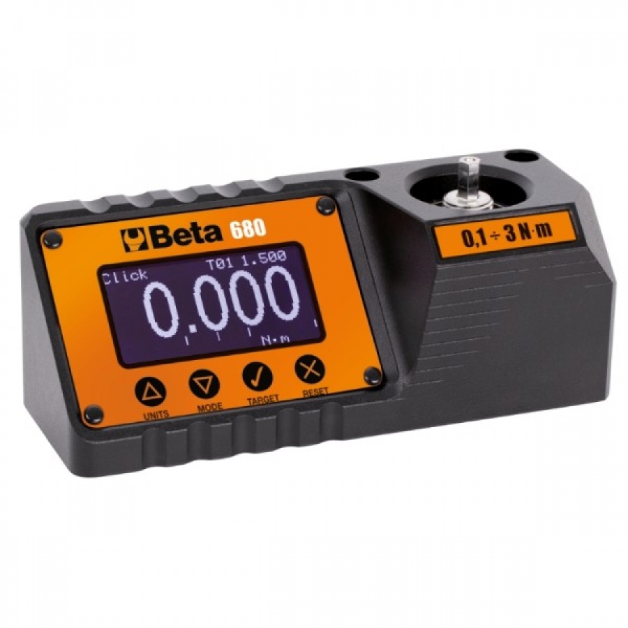 Beta 680/3 misuratore di coppia elettronico digitale 0,1÷3 nm - dettaglio 2