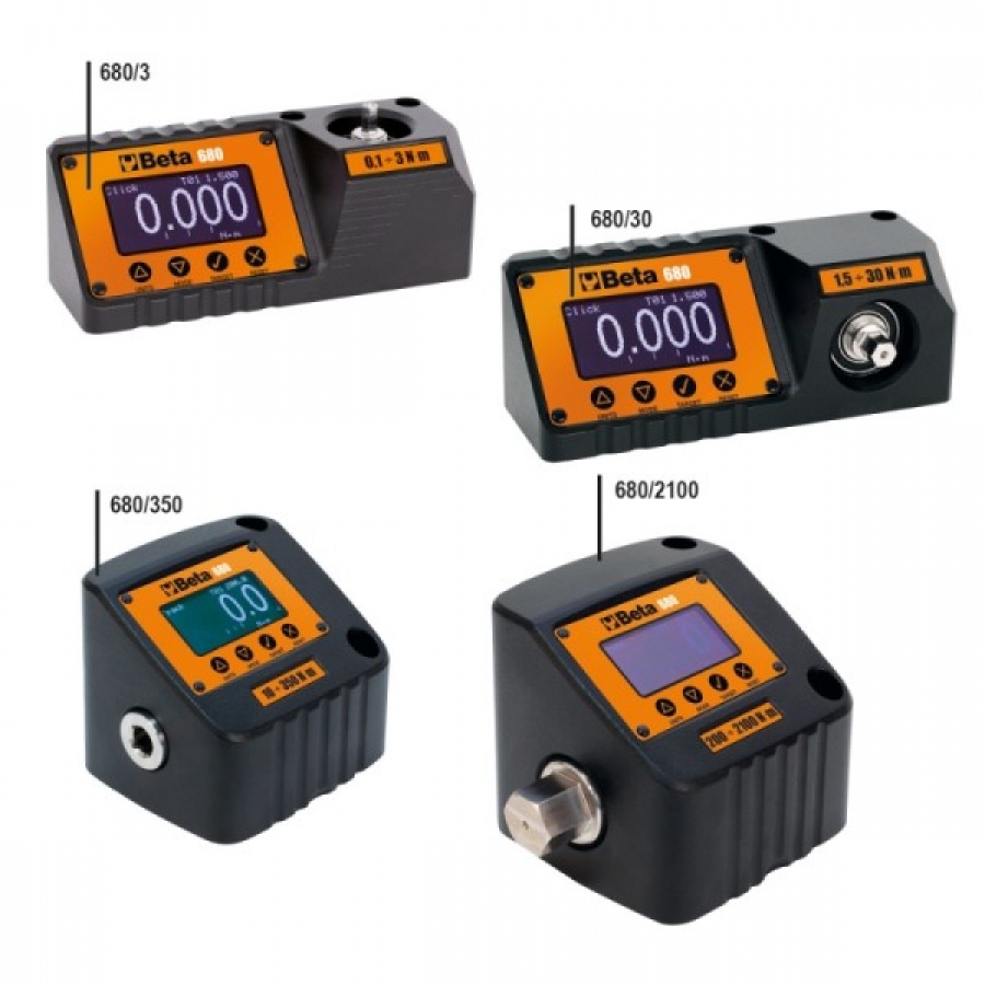 Beta 680/3 misuratore di coppia elettronico digitale 0,1÷3 nm - dettaglio 1