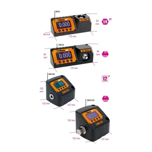 Beta 680/30 misuratore di coppia elettronico digitale 1,5÷30 nm - dettaglio 6