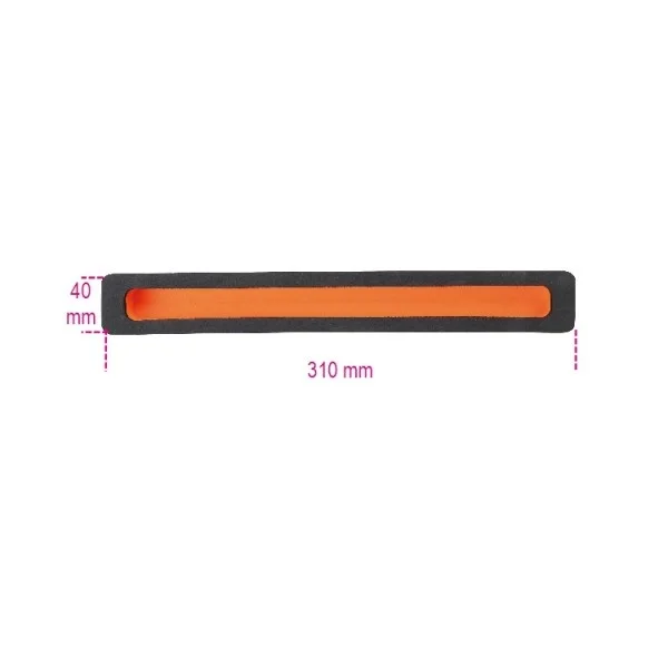 Beta vpm9 termoformato morbido in eva con vaschetta portaminuteria corta 088870358 - dettaglio 1