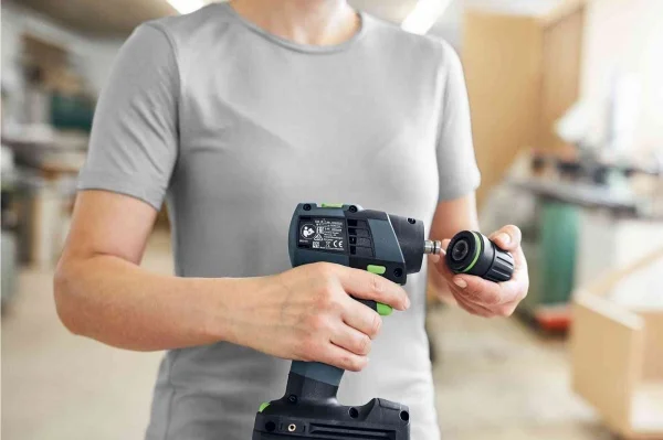 Festool txs 18-basic-set trapano avvitatore 18 v brushless senza batteria con accessori 577335 - dettaglio 8