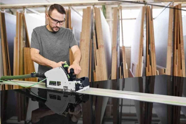 Festool TSV 60 KEBQ-Plus Sega ad affondamento Brushless con incisore 1500 W - 576730