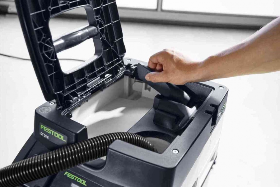 Festool ct 25 e unità mobile di aspirazione 1200 w cleantec 577498 - dettaglio 8