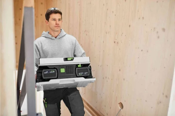 Festool csc sys 50 ebi-basic-set sega circolare da banco 18 v senza batteria con carrello 577371 - dettaglio 9