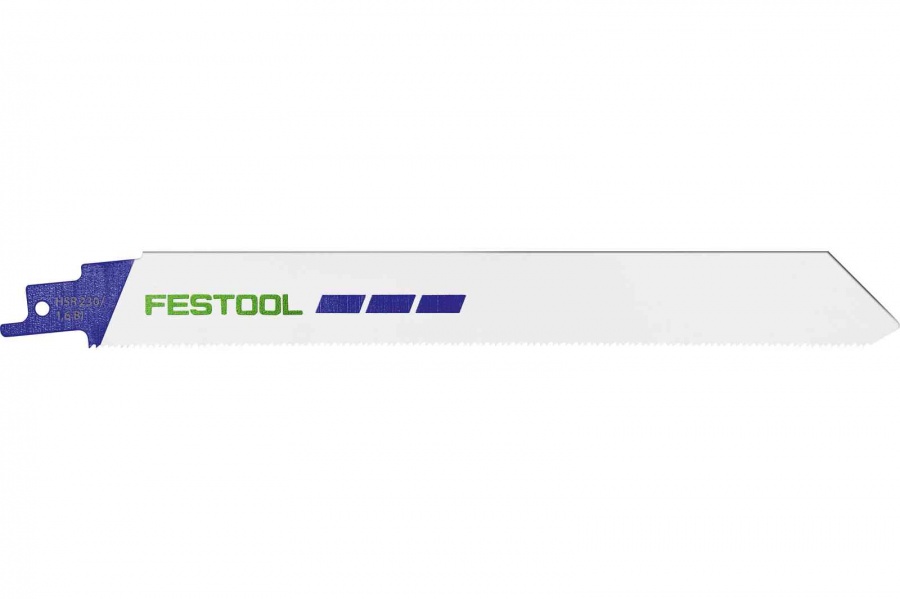 Festool hsr 230/1,6 bi/5 lama per sega a gattuccio 230 mm bimetallica 5 pz. - dettaglio 1