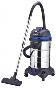 Hyundai 45030 aspiratore industriale per solidi e liquidi inox 30 l - dettaglio 1