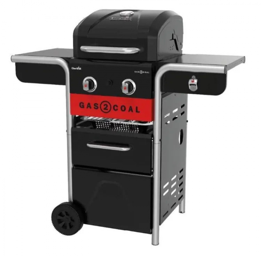 Char-broil gas2coal 2.0 2b barbecue ibrido a gas e carbone 140.924 - dettaglio 1