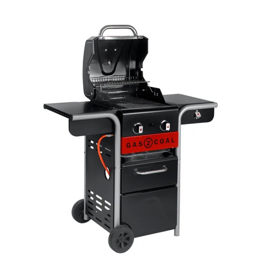 Char-broil gas2coal 2.0 2b barbecue ibrido a gas e carbone 140.924 - dettaglio 2