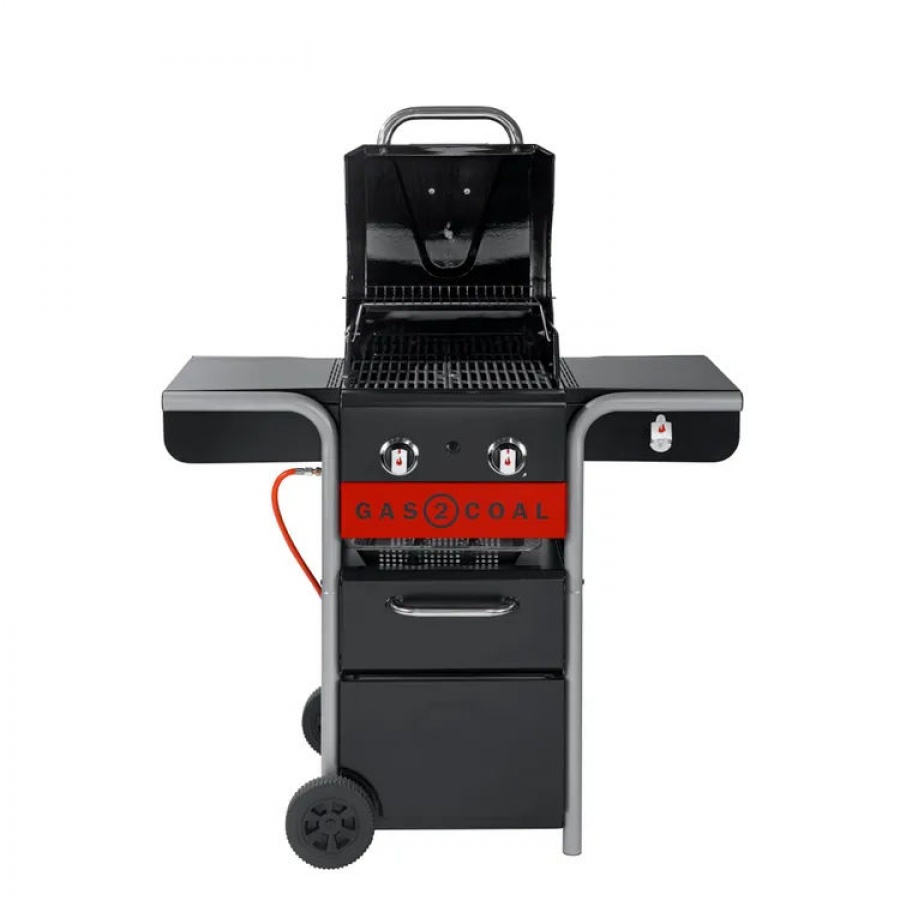 Char-broil gas2coal 2.0 2b barbecue ibrido a gas e carbone 140.924 - dettaglio 4