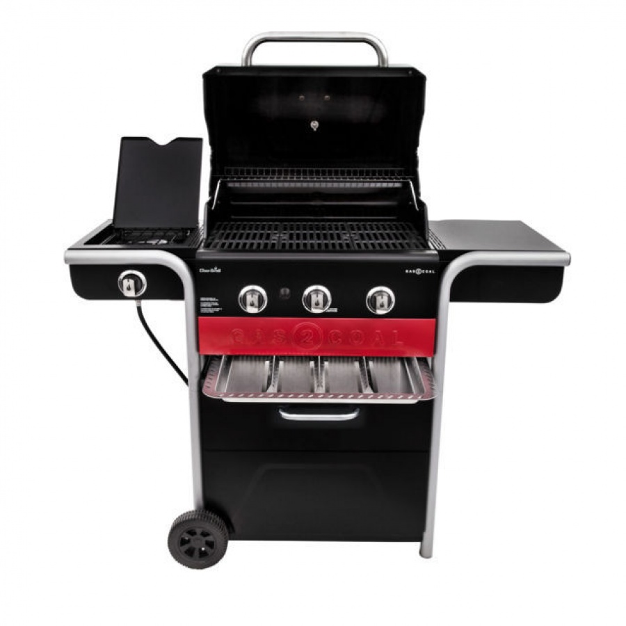 Char-broil gas2coal 2.0 3b barbecue ibrido a gas e carbone 140.925 - dettaglio 3