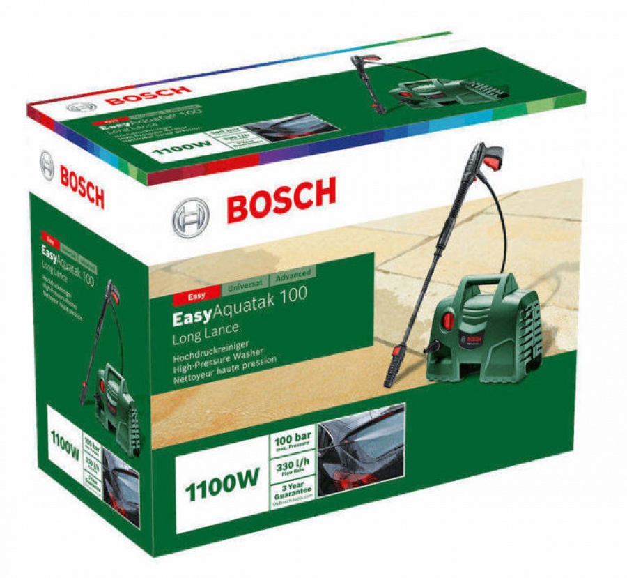 Bosch hobby easyaquatak 100 idropulitrice a lancia lunga 100 bar - dettaglio 2