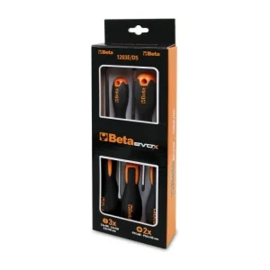Beta 1203E/D6 Serie cacciavite Evox intaglio e croce PH 6 Pz. - 012031006