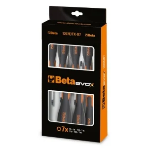 Beta 1207e/tx-d7 serie cacciavite evox per viti torx 7 pz. 012071207 - dettaglio 1