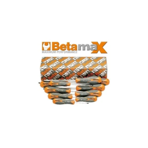 Beta 1293/s8 serie cacciavite betamax intaglio e croce ph 8 pz. 012930208 - dettaglio 1