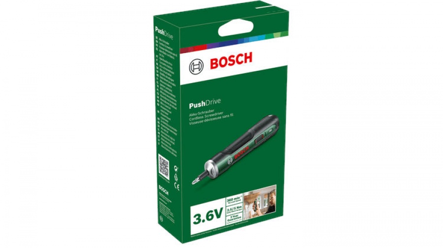 Bosch hobby pushdrive avvitatore a batteria 3,6 v 06039c6002 - dettaglio 2