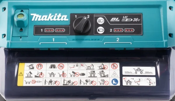 Makita dcu605z carriola con vasca per liquidi 300 kg lxt 36 v senza batterie - dettaglio 5