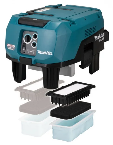 Makita vc006gmz01 aspiratore industriale brushless 2x 40 v senza batterie - dettaglio 6