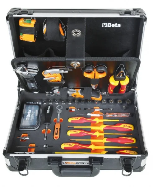 Beta 2054BM-74 Valigetta con assortimento per elettricisti 74 Pz.