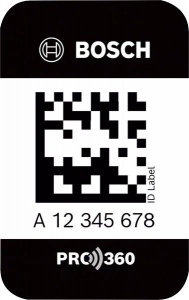 Bosch id label 1600a02c1k etichette identificative adesive piccole 50 pz. - dettaglio 1