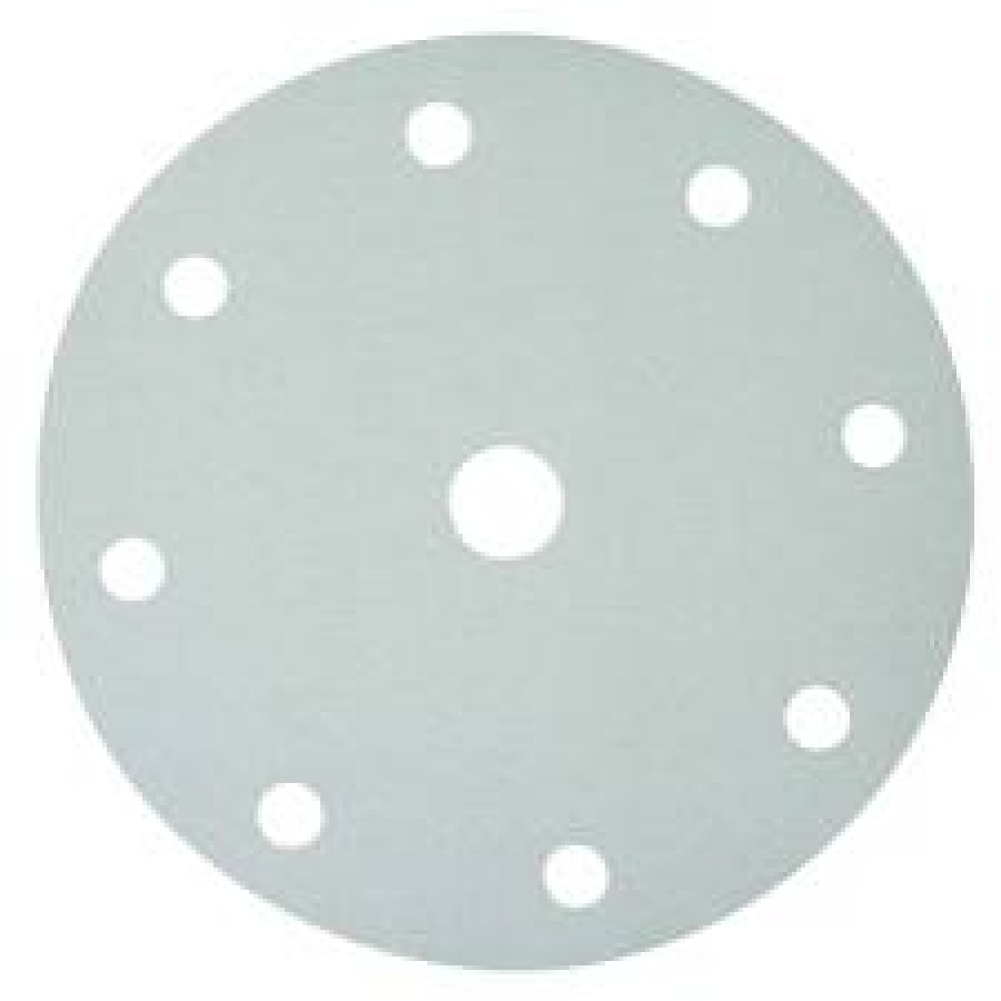 Disegno Disco abrasivo White 8+1 fori per levigatrice 150 mm - 10pz