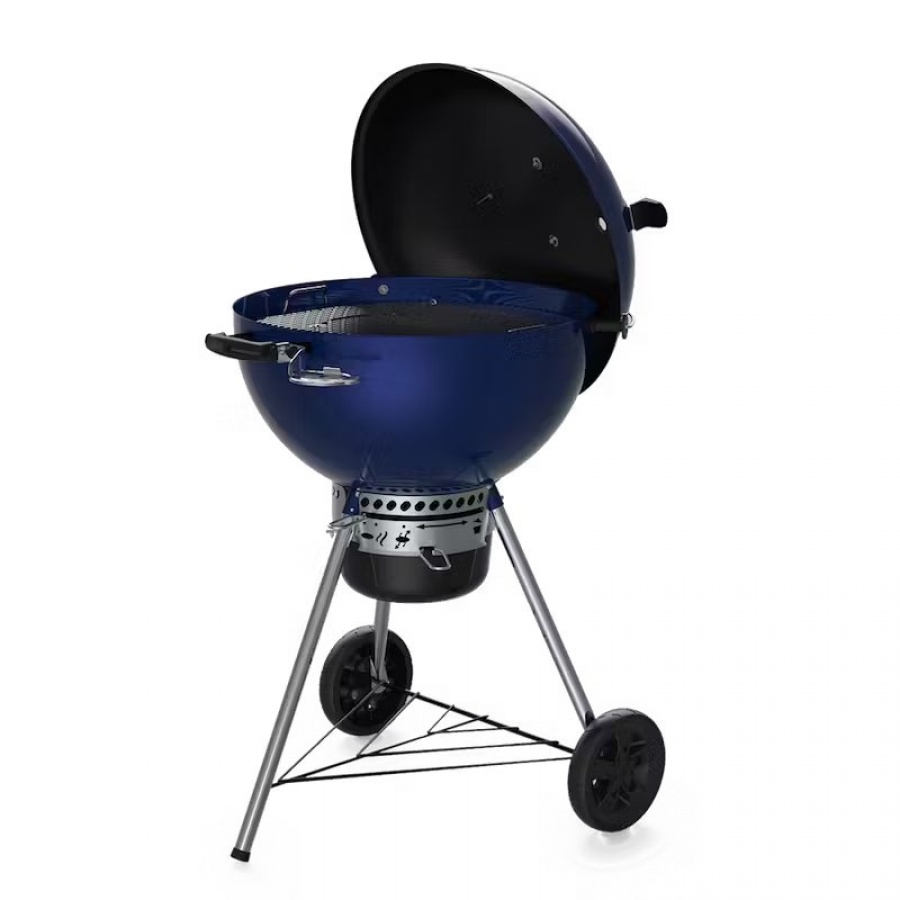 Weber master-touch gbs c-5750 deep ocean blue barbecue a carbone 14716004 - dettaglio 4