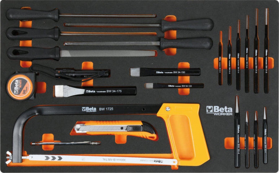 Termoformato Rigido Con Assortimento Di Utensili Art. T145 - 11