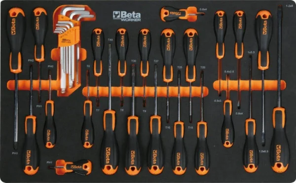 Beta bw ms2 termoformato morbido con assortimento 32 pz. - dettaglio 1