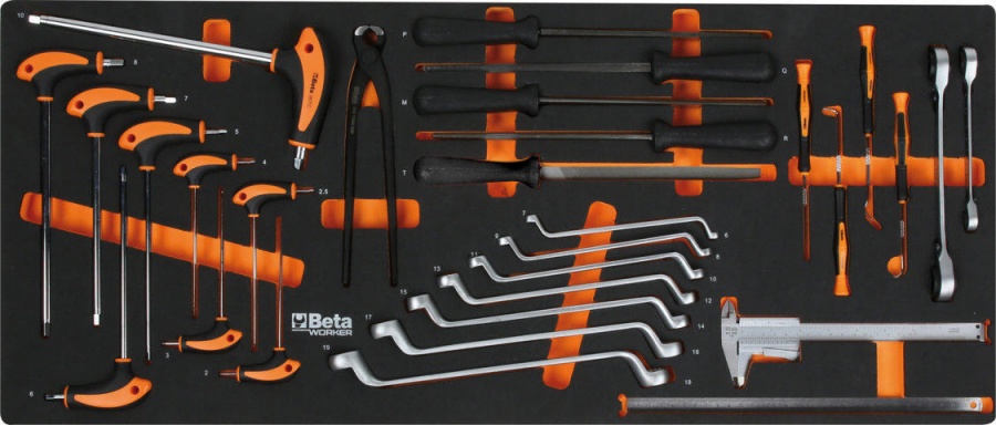 Termoformato Rigido Con Assortimento Di Utensili Art. T145 - 2