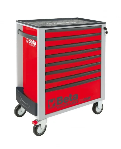Beta BW 2400S 8/I-L Cassettiera mobile rossa con assortimento in termoformati 394 Pz. - 024006248