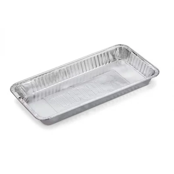 Weber 6454 vaschette in alluminio per barbecue a carbone 57 cm 5 pz. - dettaglio 1